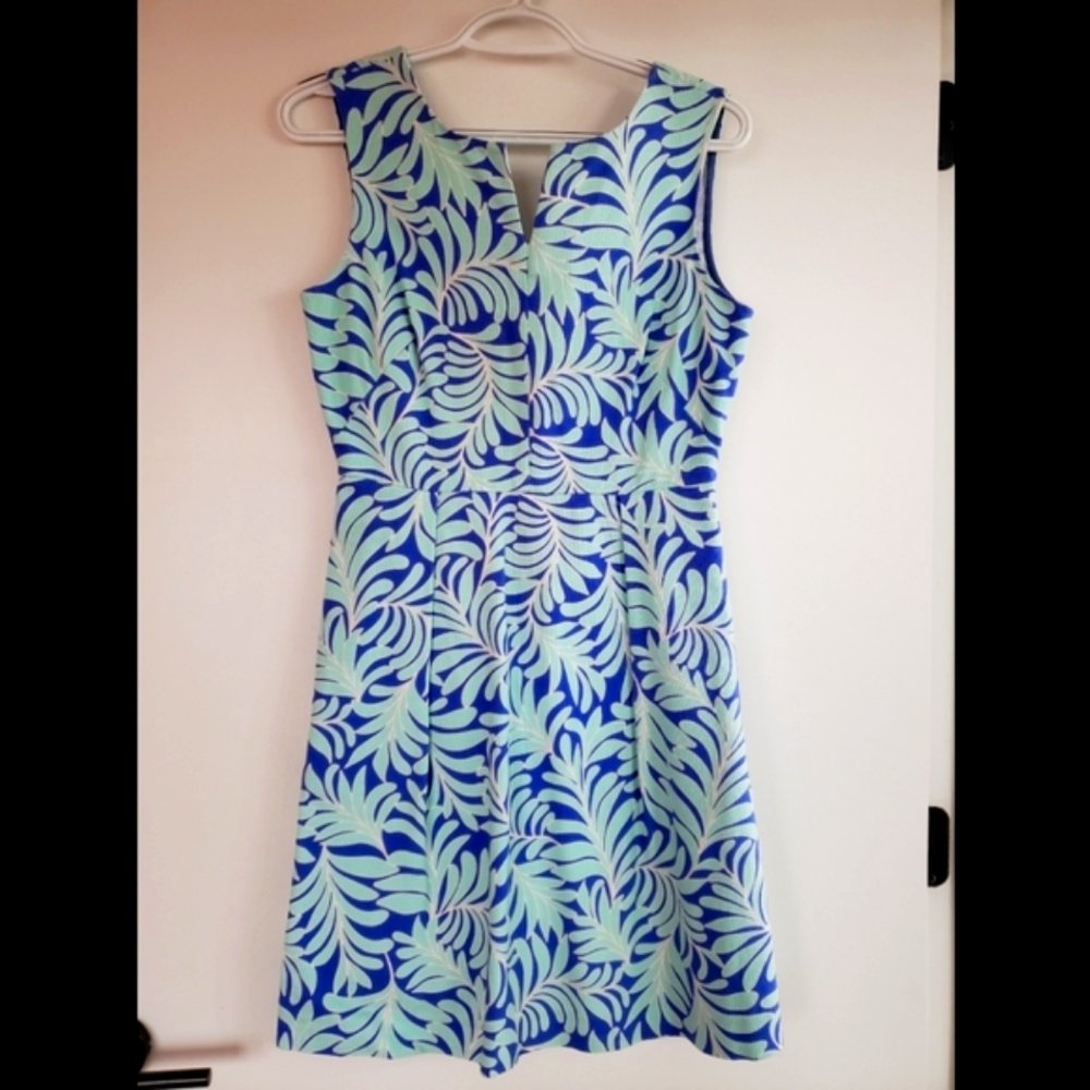 kate spade new york Blue Cotton Dress